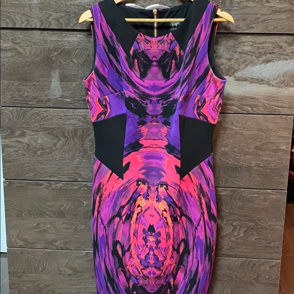 JAX Berry multi dress - Picture 6 of 8